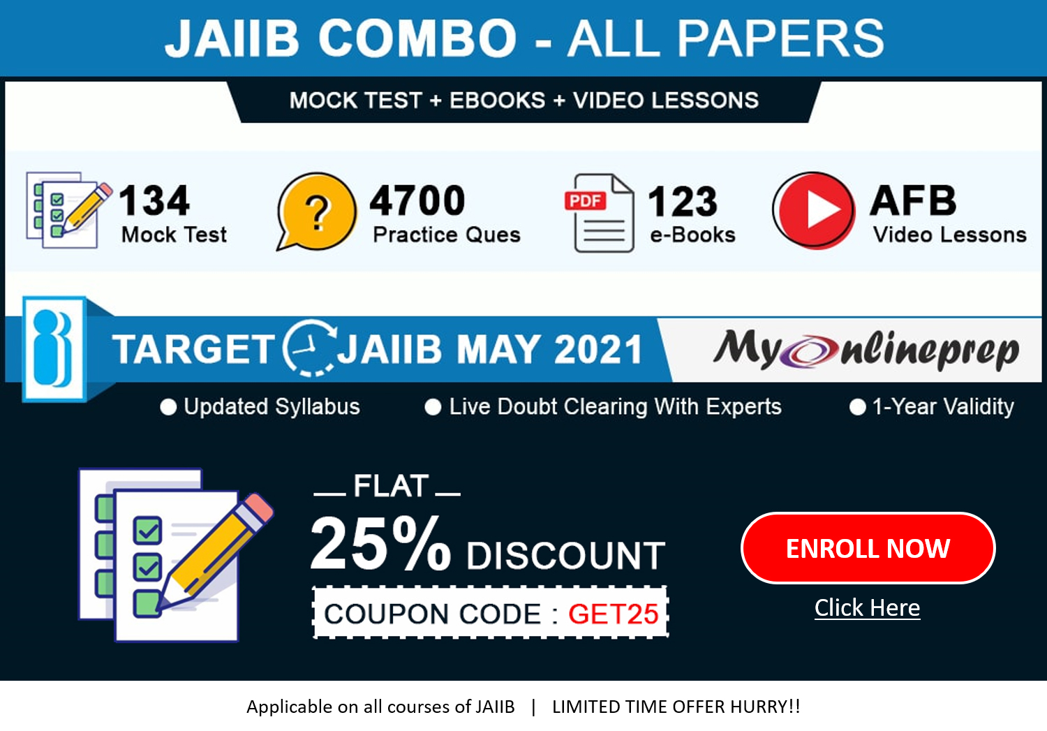 jaiib combo (all papers)